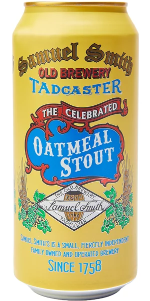 A product image for Samuel Smith – Oatmeal Stout Can
