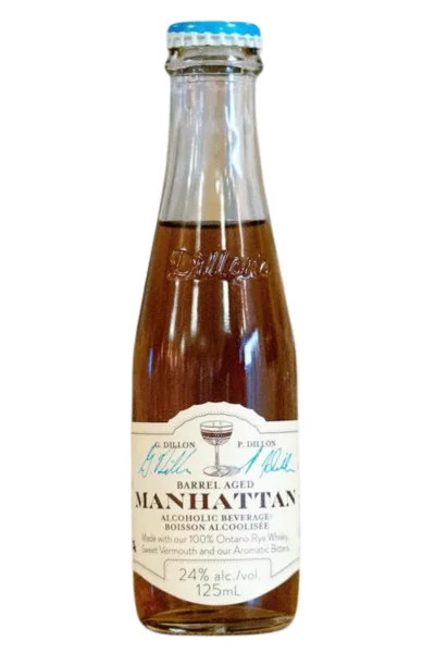 A product image for Dillion’s Distillery – One Pour Manhattan Cocktail