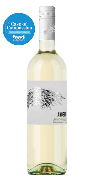A product image for Angelo Pinot Grigio Feed Nova Scotia Case