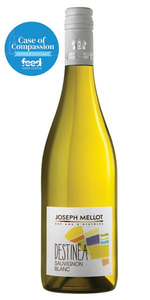 A product image for Joseph Mellot Sauvignon Blanc Feed Nova Scotia Case