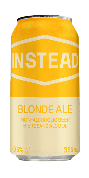 A product image for Instead – Non Alc Blonde Ale