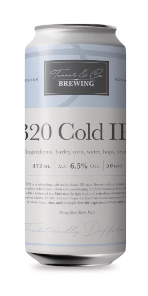 A product image for Tanner Brewing – 1320 Cold IPA