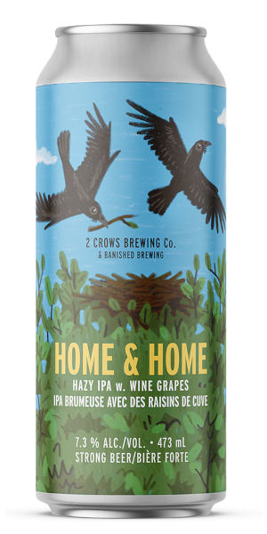 A product image for 2 Crows x Banished – Home and Home IPA