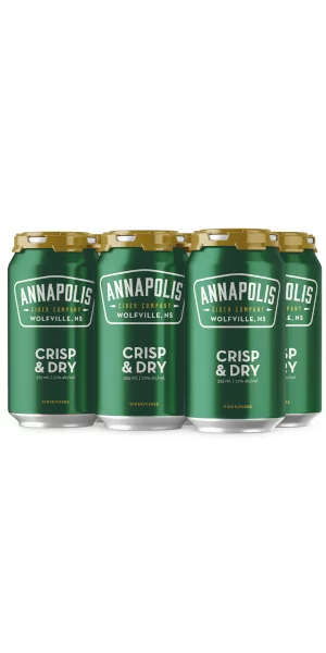 A product image for Annapolis Cider – Crisp & Dry 6pk