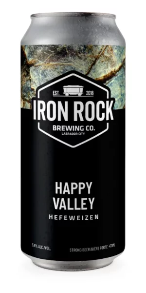 A product image for Iron Rock Brewing – Happy Valley Hefeweizen