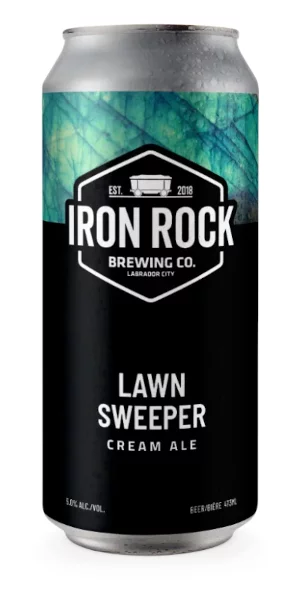 A product image for Iron Rock Brewing – Lawn Sweeper Cream Ale