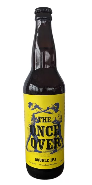 A product image for Lazy Bear Brewing – The Once Over Double IPA