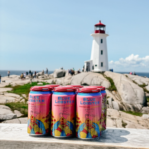 Product image for NS Spirit Co. - Blue Lobster Raspberry Lemonade 6pk