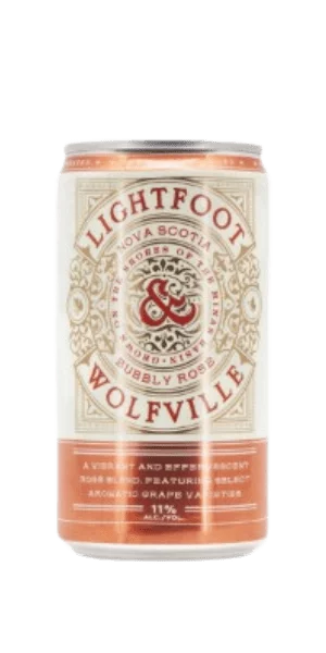 A product image for Lightfoot Bubbly Rose 237ml can