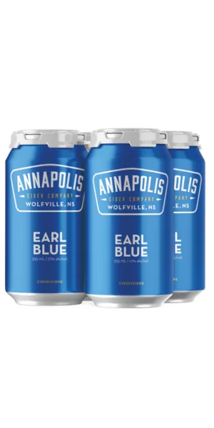 A product image for Annapolis Cider – Earl Blue Cider 4pk