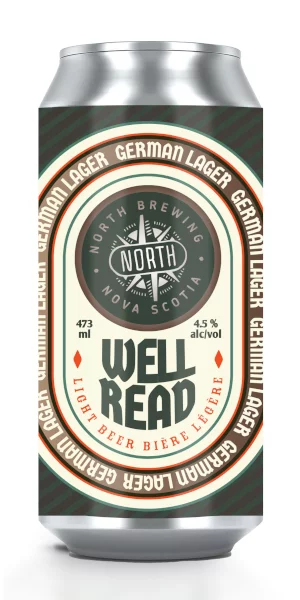 A product image for North Brewing – Well Read Helles Lager