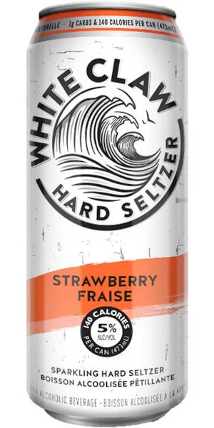 A product image for White Claw – Strawberry Seltzer