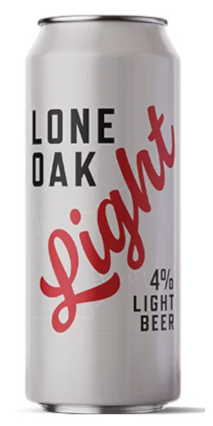 A product image for Lone Oak – Light Beer