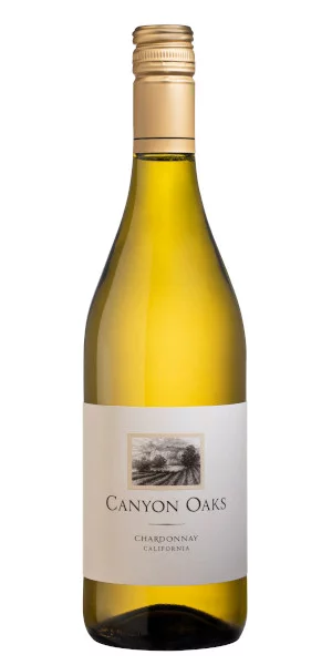 A product image for Canyon Oaks Chardonnay