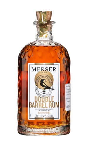 A product image for Merser & Co Double Barrel Rum