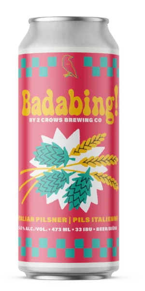 A product image for 2 Crows – BadaBing! Italian Pils