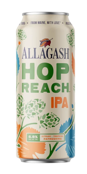 A product image for Allagash – Hop Reach IPA