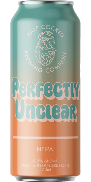 A product image for Half Cocked – Perfectly Unclear IPA