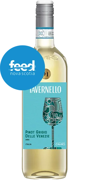 A product image for Tavernello Pinot Grigio Feed Nova Scotia Case