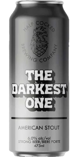 A product image for Half Cocked – The Darkest One Stout