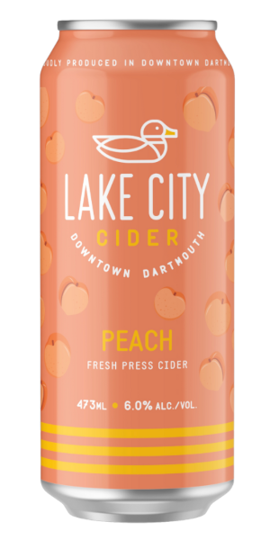 A product image for Lake City – Peach Cider