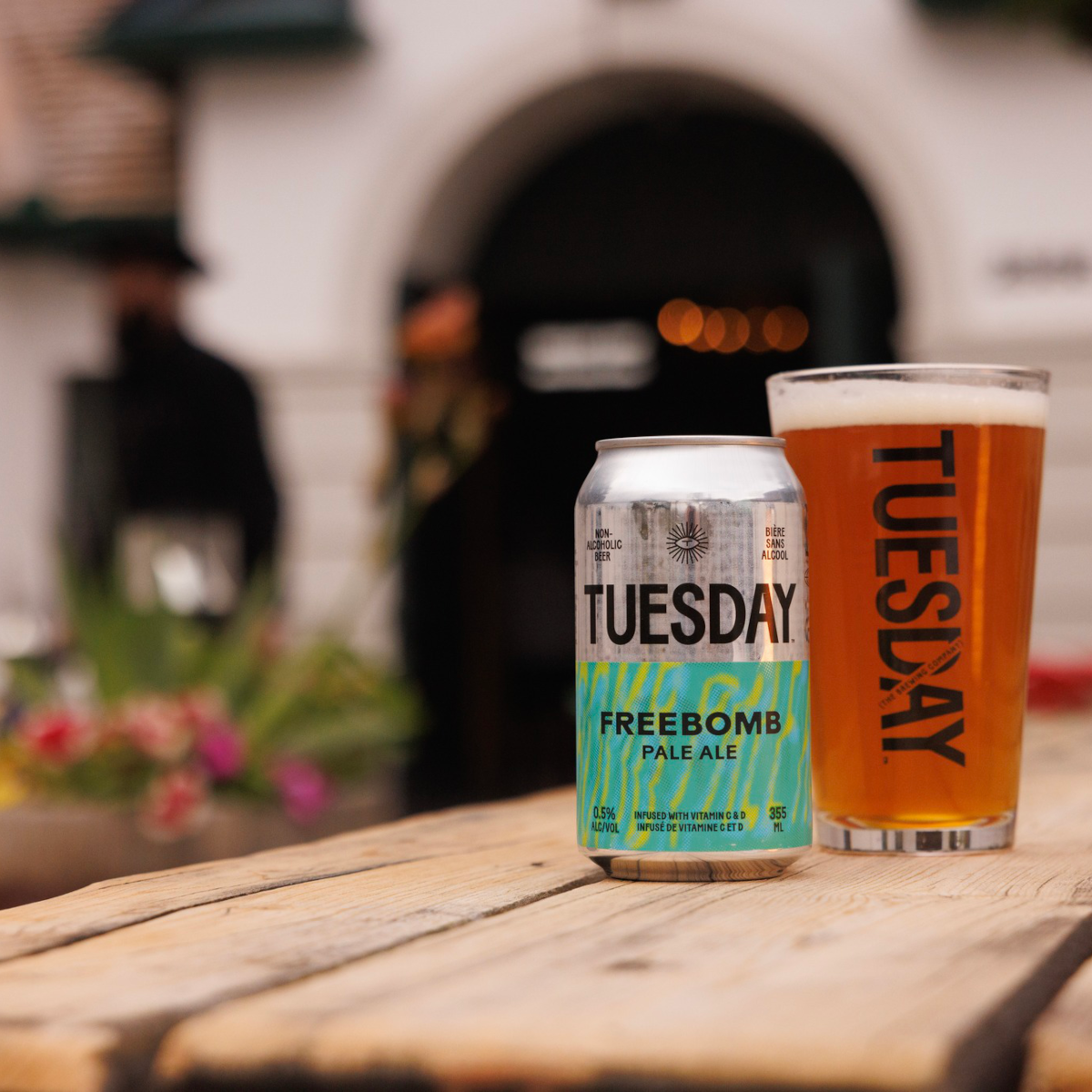 Product image for Tuesday Brewing - Freebomb Non-Alc Pale Ale