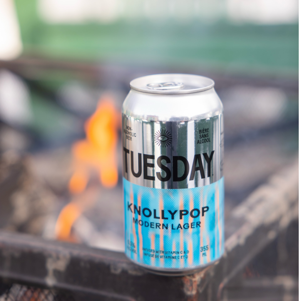 Product image for Tuesday Brewing - Knollypop Non-Alc Lager