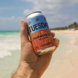 Product image for Tuesday Brewing - Paradisco Non-Alc Hazy IPA