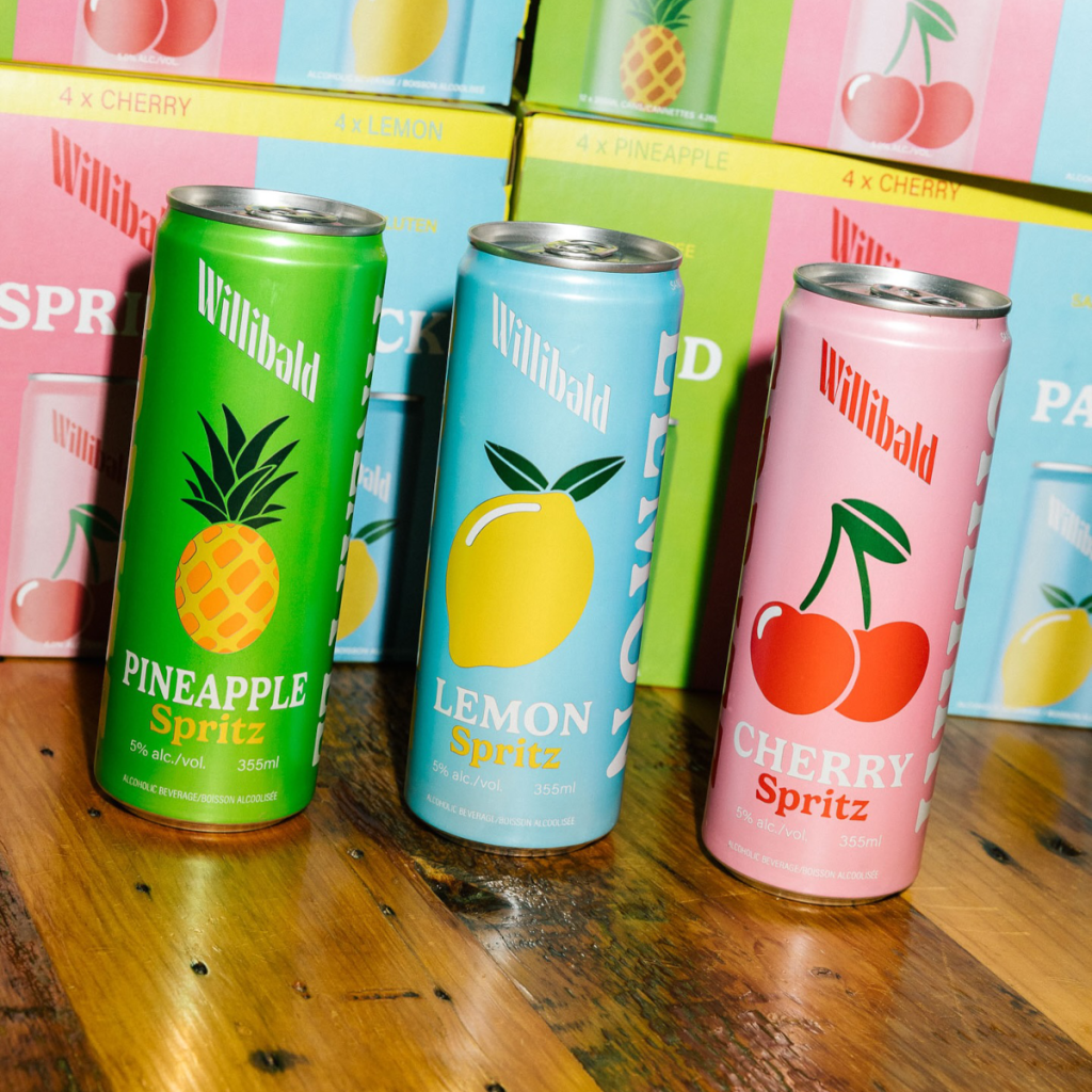 Product image for Willibald Farm Distillery & Brewery - Vodka Spritz Mixed 12pk