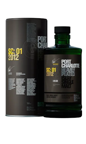 A product image for Bruichladdich Port Charlotte SC: 01 2012 Sauternes Cask