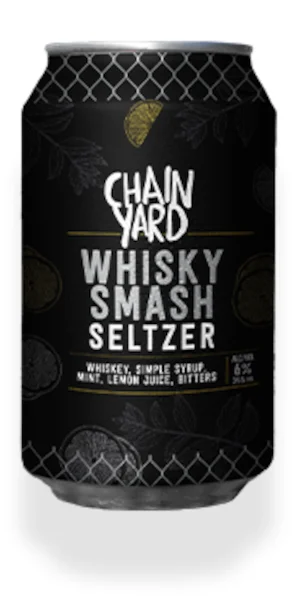 A product image for Chain Yard – Whiskey Smash Seltzer