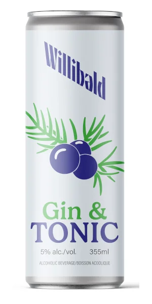 A product image for Willibald Farm Distillery & Brewery – Gin & Tonic Cocktail