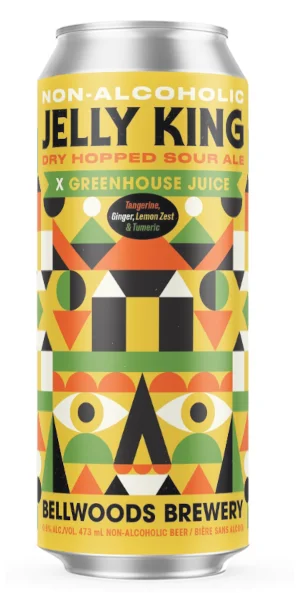 A product image for Bellwoods – Non Alc Jelly King Sour X Greenhouse Juice