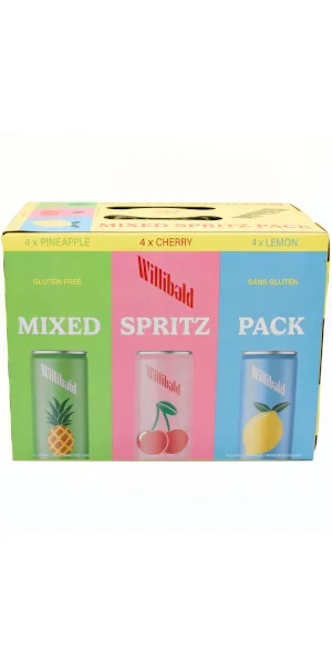 A product image for Willibald Farm Distillery & Brewery – Vodka Spritz Mixed 12pk