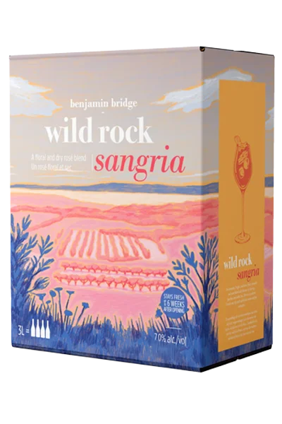 A product image for Benjamin Bridge Wild Rock Sangria 3L Box