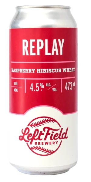 A product image for Left Field Brewery – Replay Raspberry Wheat