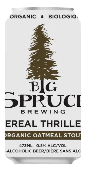 A product image for Big Spruce – Cereal THRILLER Non-Alc Stout