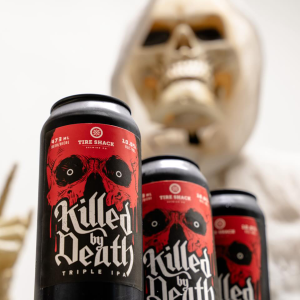 Product image for Tire Shack Brewing Co. - Killed By Death Triple IPA