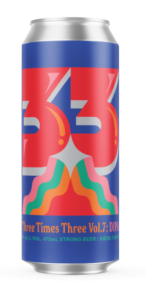 A product image for Bellwoods Brewery x Omnipollo – Three Times Three DIPA