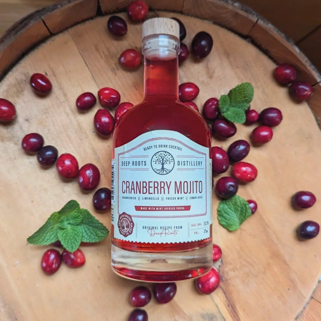 Product image for Deep Roots Distillery - Cranberry Mojito Cocktail