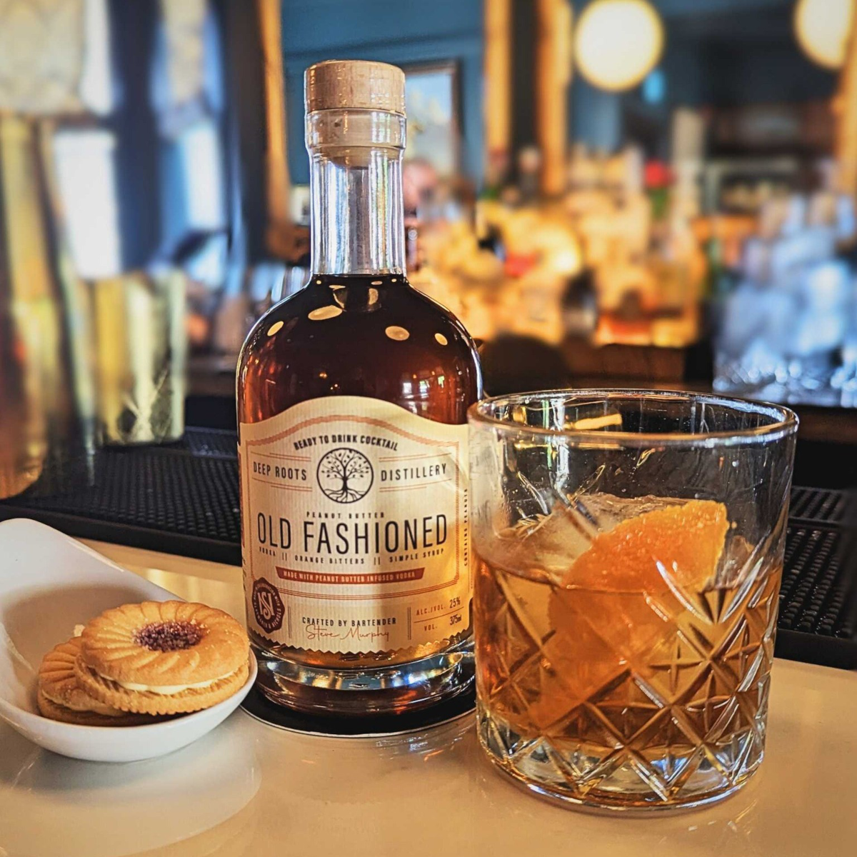 Product image for Deep Roots Distillery - Peanut Butter Old Fashioned Cocktail