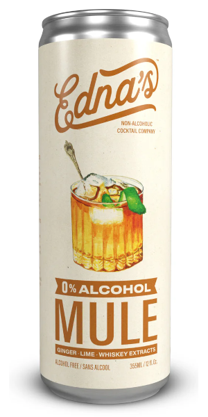 A product image for Edna’s – MULE Non-Alcoholic Cocktail