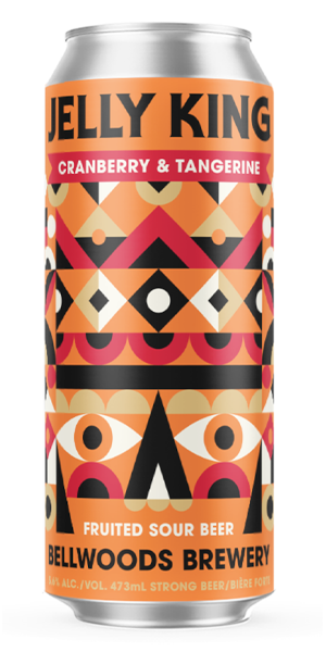 A product image for Bellwoods Brewery – Jelly King Cranberry Tangerine Sour