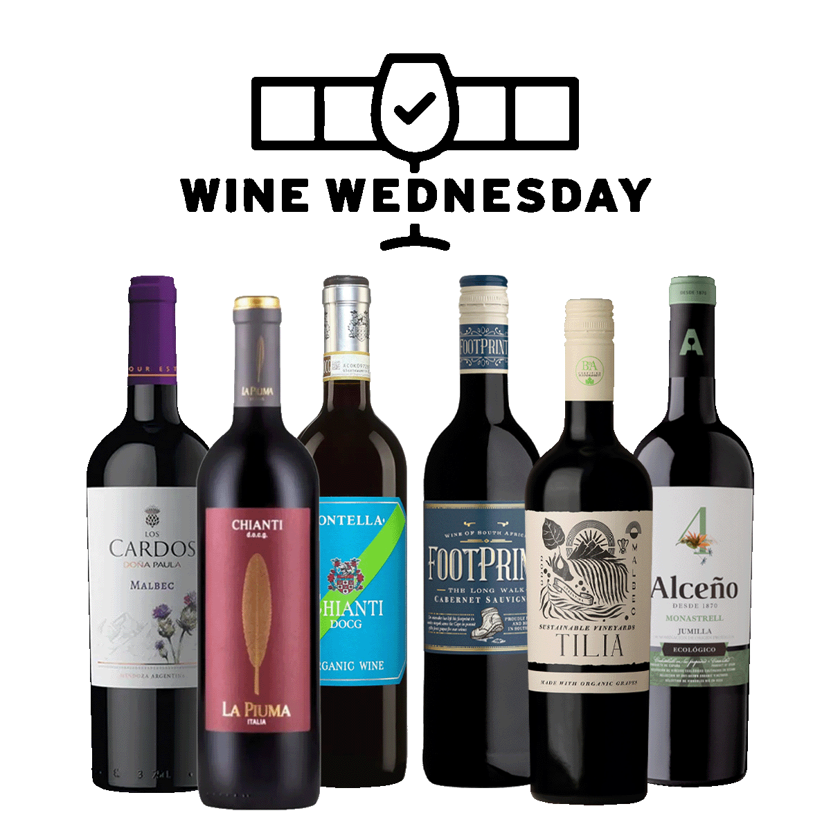 A product image for All I Want For Christmas is a Red 6pk