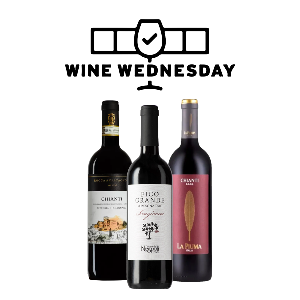 A product image for Buon Anno! Red 3pk