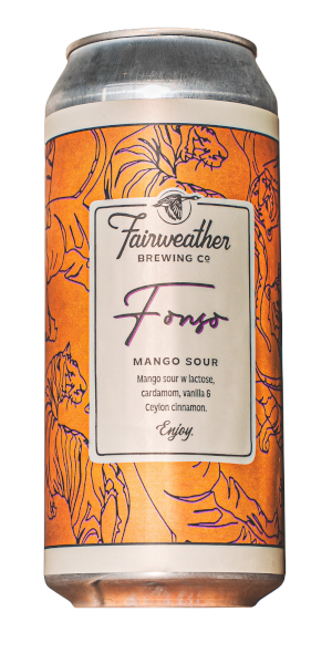 A product image for Fairweather Brewing – Fonso Mango Sour