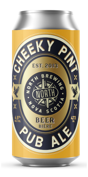 A product image for North Brewing – Cheeky Pint Pub Ale