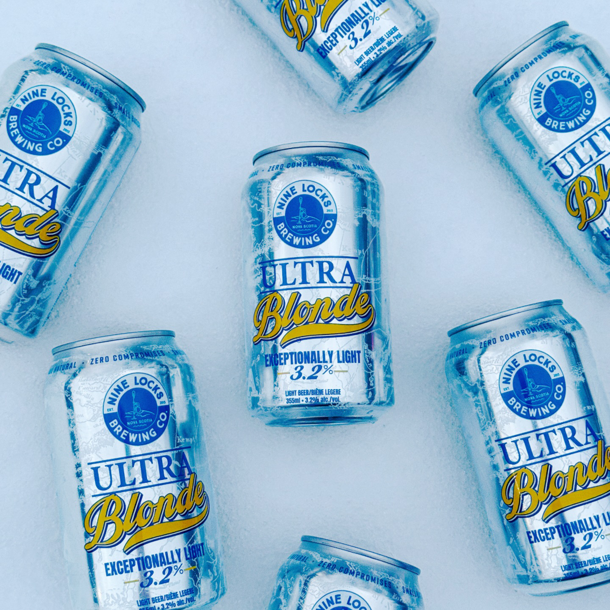 Product image for Nine Locks Brewing - Ultra Blonde 8pk