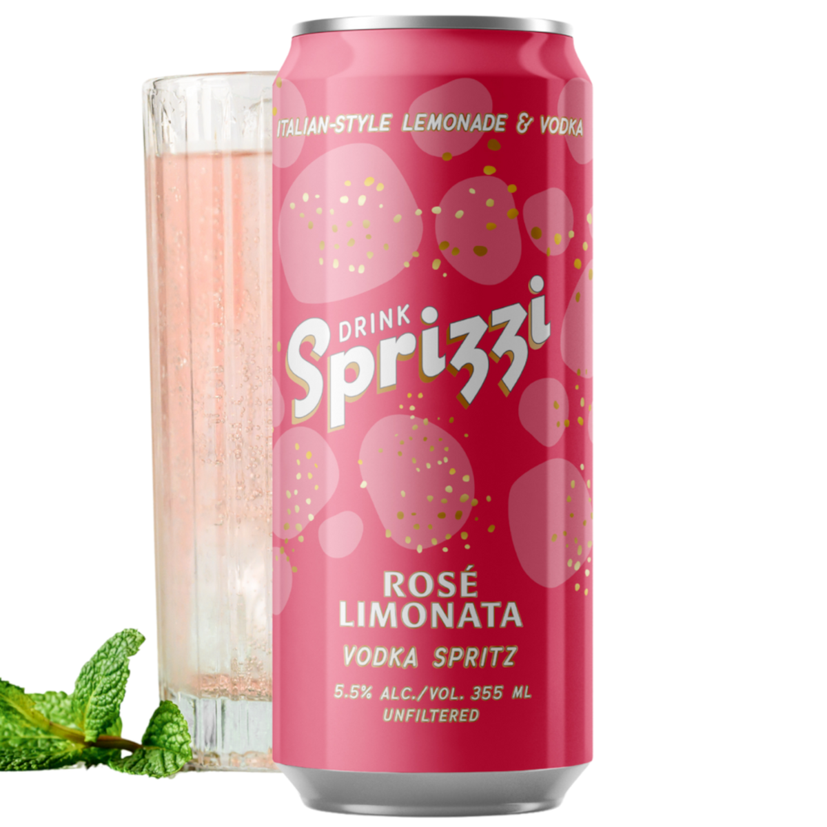 Product image for Drink Sprizzi - Limonata ROSE 4PK