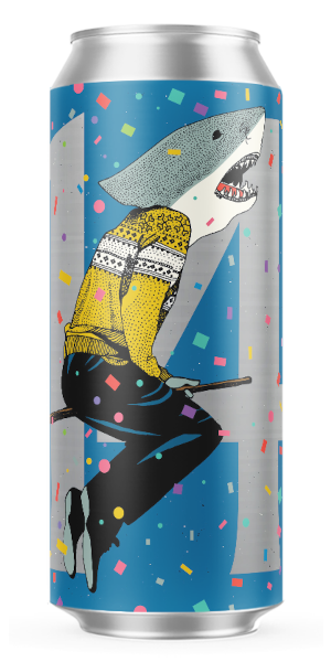 A product image for Bellwoods Brewery – Witchshark 14th Anniversary DIPA